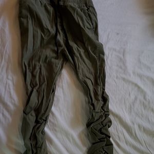 Olive Green Skinny Joggers